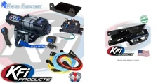 KFI 3000 LB Steel Cable Winch and Mount Kit Sportsman 450 06-07 500 800 05-10