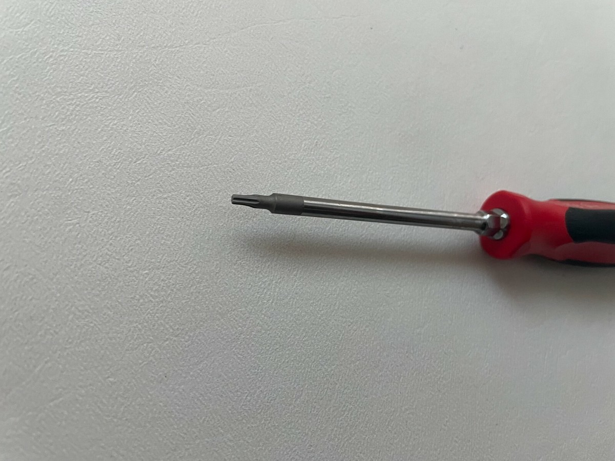 スナップオン Snap-on Tools USA NEW RED T8 Mini Soft Grip Torx Screwdriver