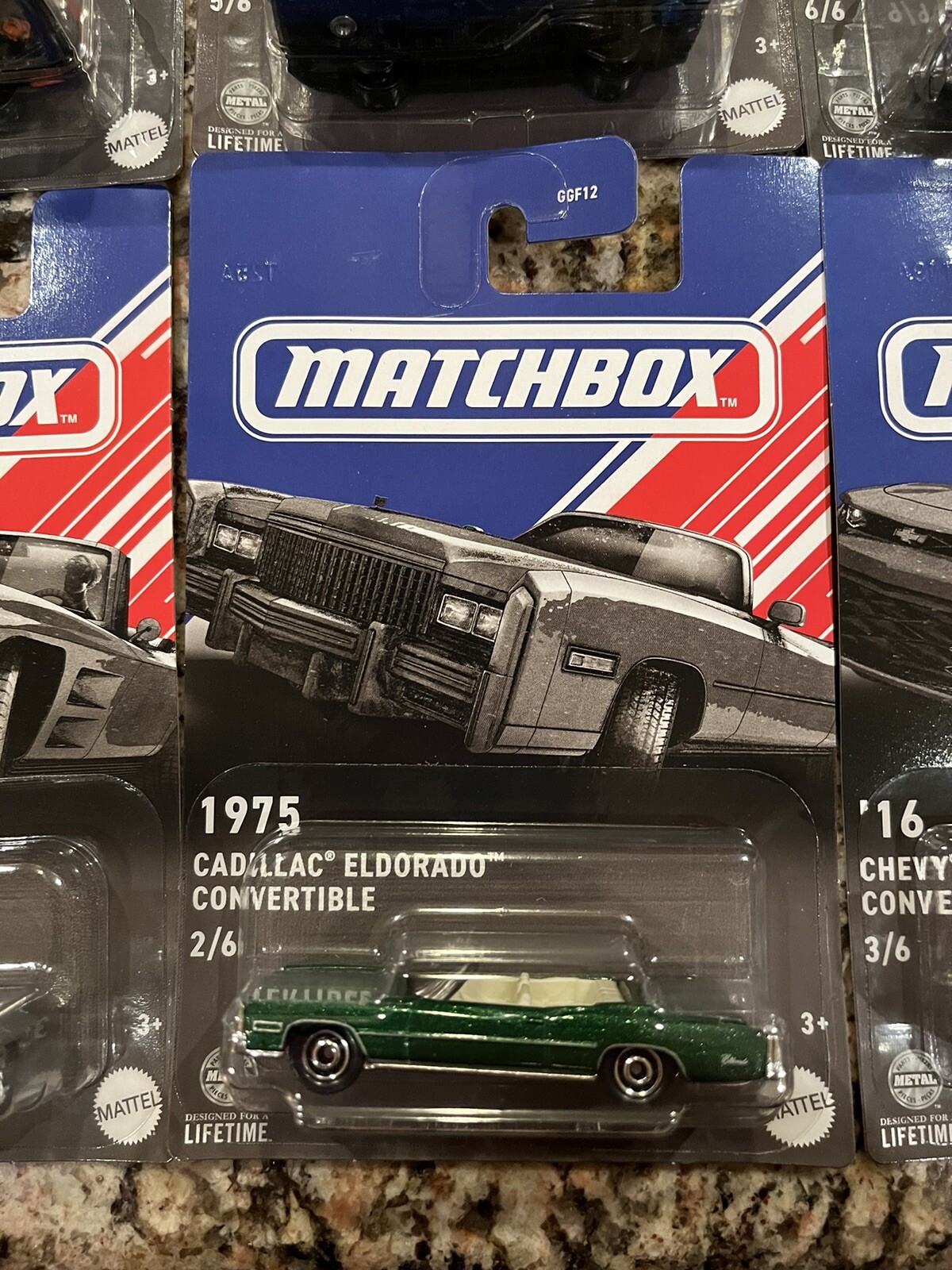 1975 Cadillac ELDorado Convertible #2/6 - Sealed die cast - Matchbox