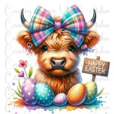 Sublimation Print Easter 16 PCS Ready to Press Paper Ink Heat Transfer