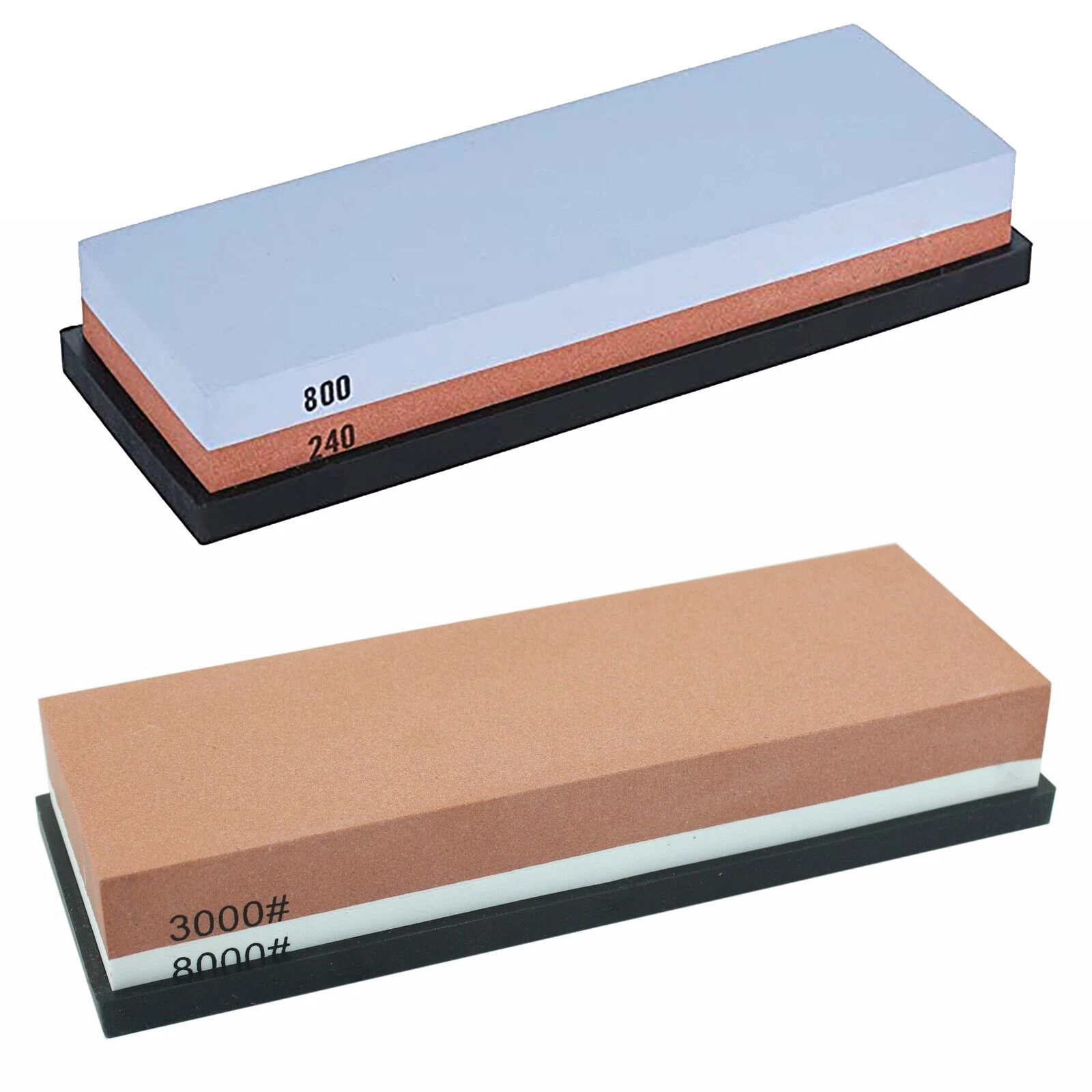 240/800+3000/8000 Dual Whetstone Set Knife Sharpening Water Stone Wet Sharpener
Opens in a new windo
