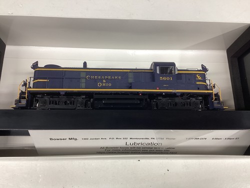 Bowser #25194 escala HO “C&O” Alco RS3 Rd. #5601 | Zustand: New