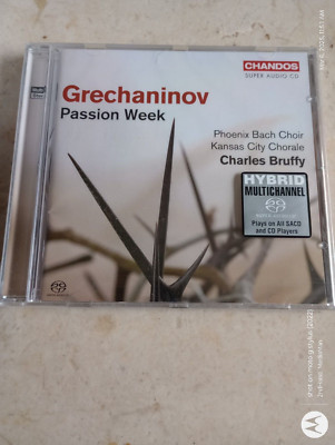 NEW SEALED GRECHANINOV PASSION WEEK SACD CD