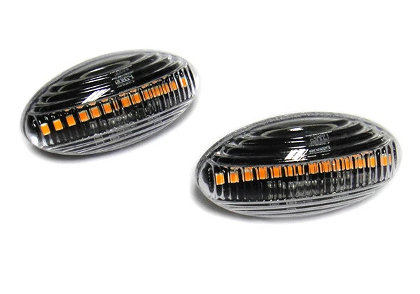 2 Clear Side Indicator LED Repeater Light For Peugeot 107 108 206 Expert Partner - Image 2 of 4