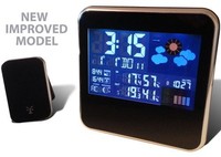 Weather Station With Outdoor Sensor / Transmitter - Wireless Weather Station By Weather Station With Outdoor Sensor / Transmitter - Wireless Weather Station By