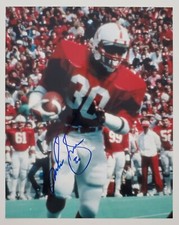 Mike Rozier Signed 8x10 Photo Houston Oilers NFL Heisman Winner 2x Pro Bowl RAD