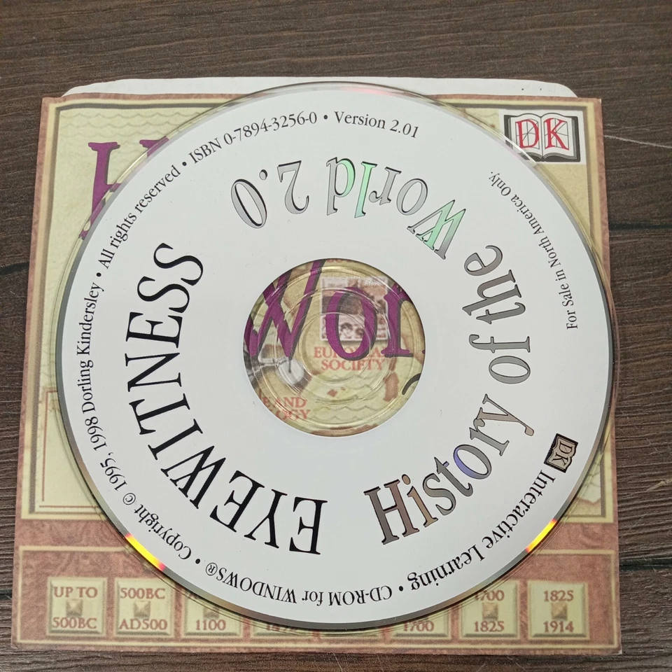 History of the World 2.0 (PC CD-ROM, 1998) - Image 3 of 3