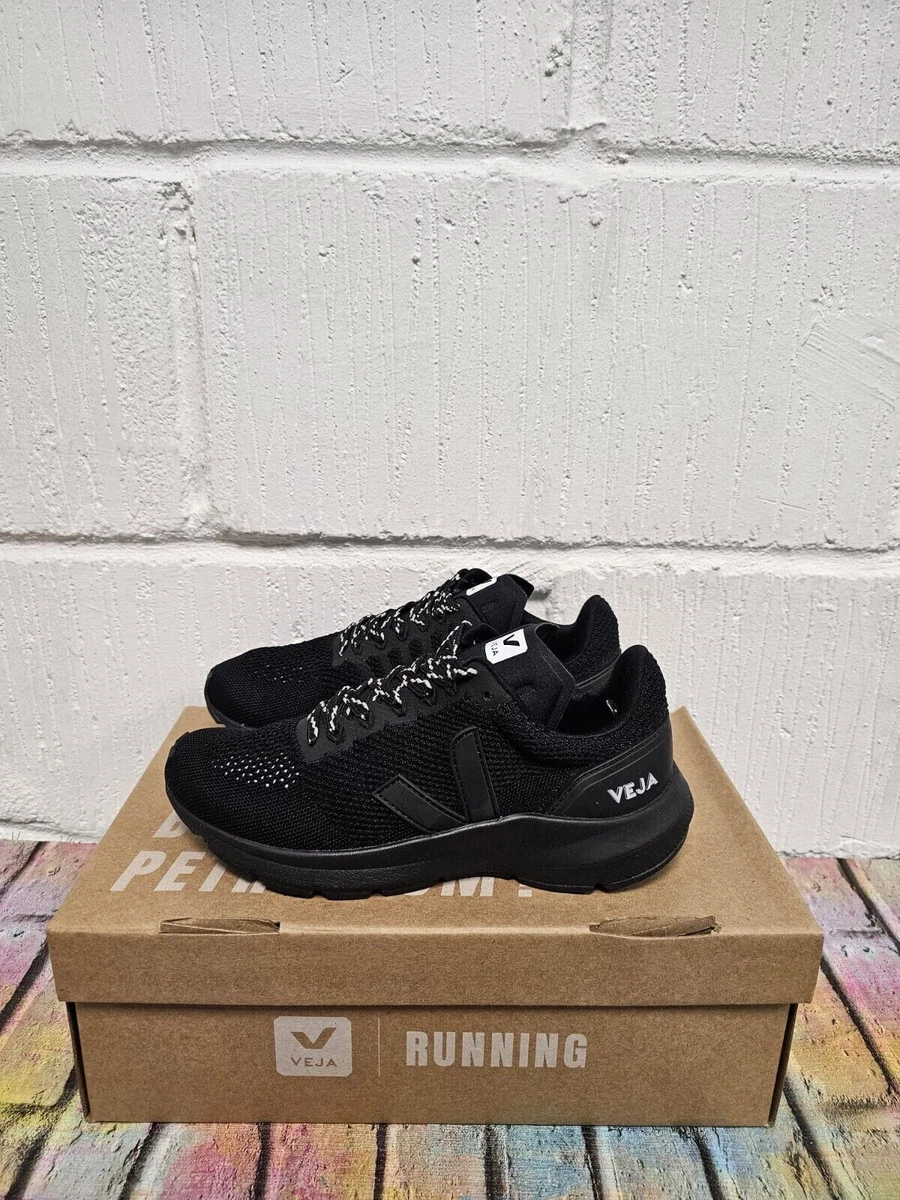 Veja Marlin LT V Knit Road Running Shoes UK 7 Women s RRP 165 Black