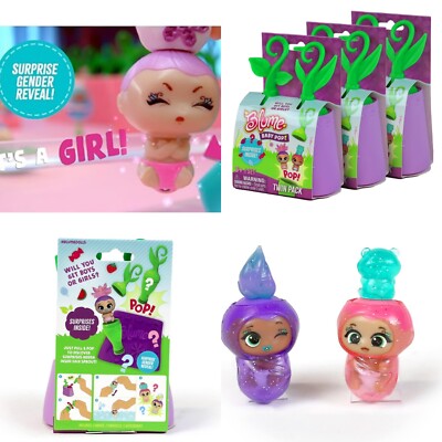 Blume Baby Pop Surprise Toys - 25 Surprises With Secret Nursery Playset, Assorted Styles