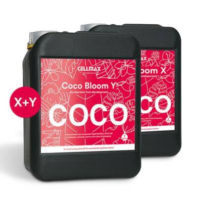 Cellmax Coco Bloom 2 x 10 Liter   Zweikomponenten Dünger X+Y / Kokos / Blüte
