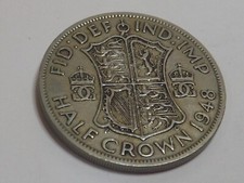 1948 George VI Half crown, (cupro nickle).
