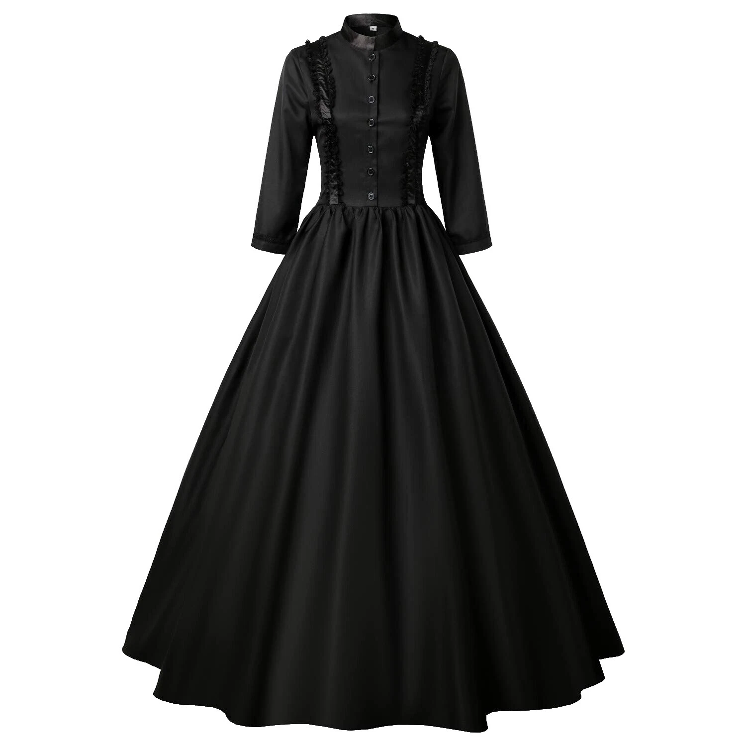 Black Cotton Costumes for Women