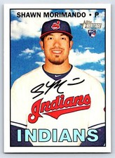 2016 Topps Heritage Shawn Morimando #516 Cleveland Indians RC Rookie