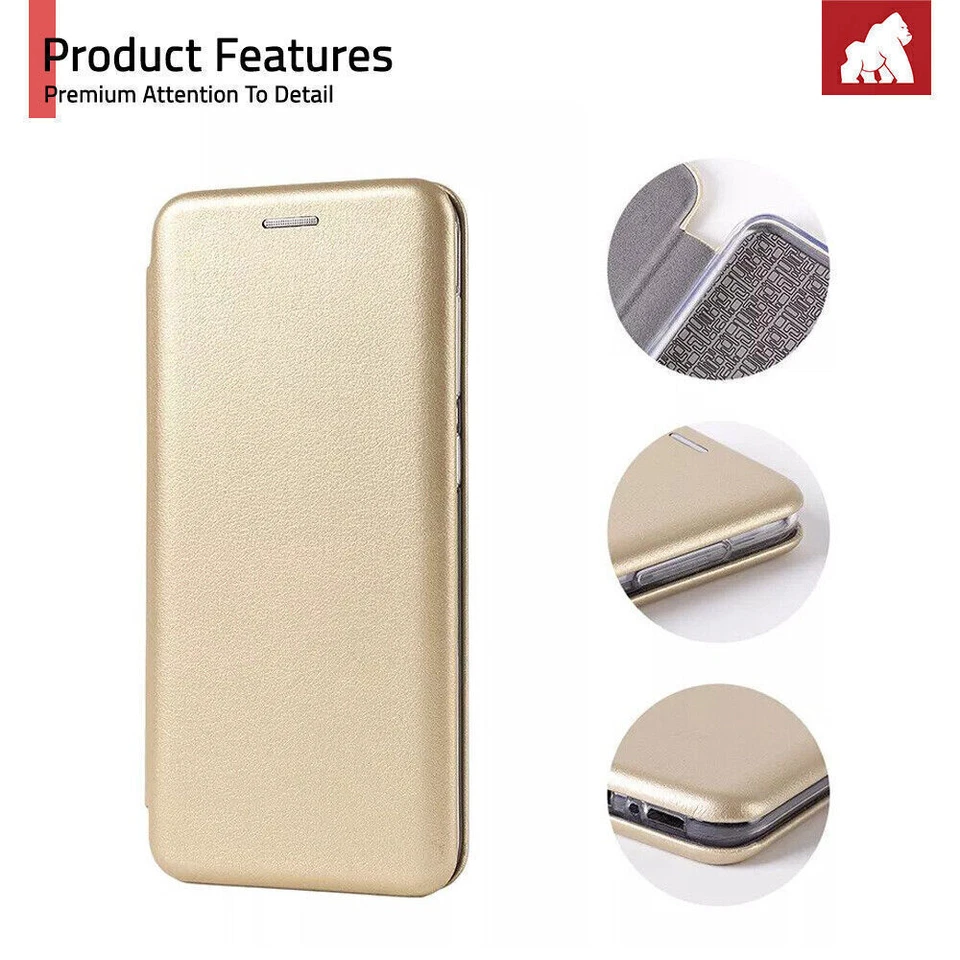 Leather Flip Case For Samsung Galaxy S10e Slim Card Wallet Book Cover - Image 4 of 4