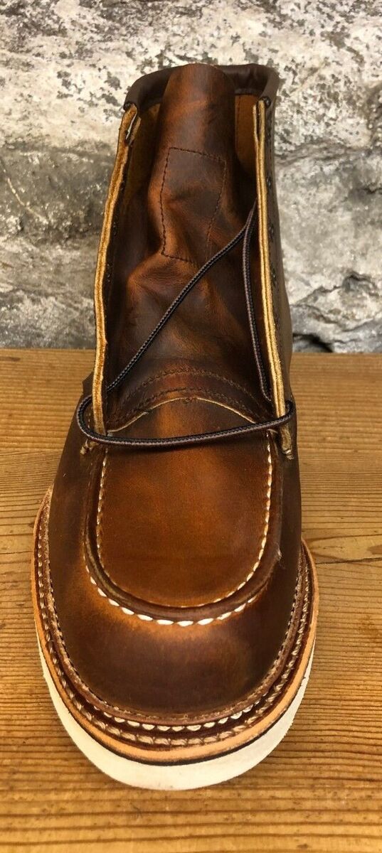 RED WING CLASSIC MOC 1907 6-INCH BOOT IN COPPER ROUGH &TOUGH RED WING CLASSIC MOC 1907 6-INCH BOOT IN COPPER ROUGH &TOUGH