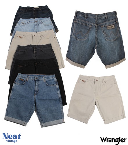Vintage Wrangler Men Denim Shorts Cut 