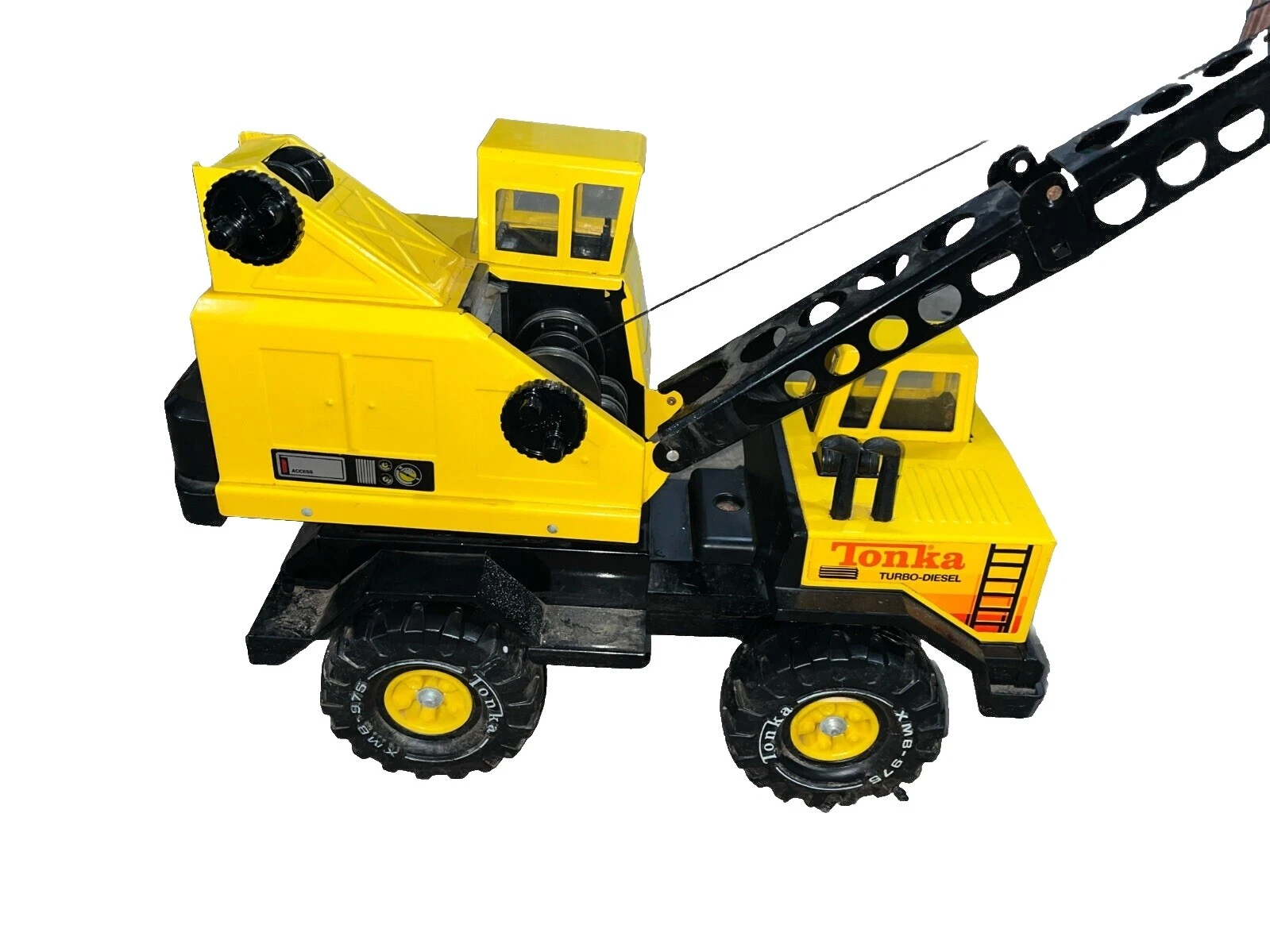 Equipo de construcción Tonka Diecast 1980 año del vehículo