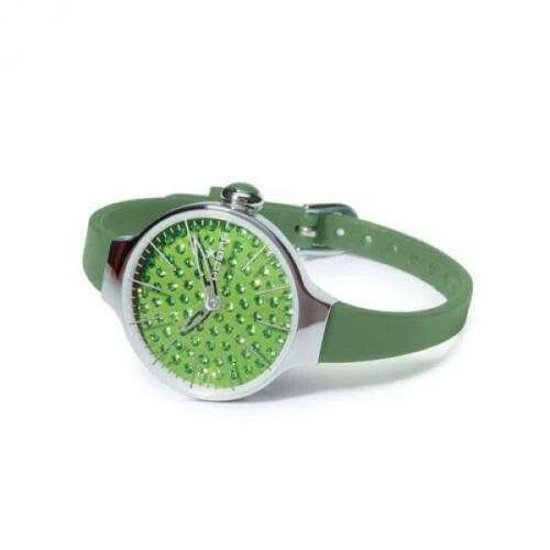 Caso de goma de Goma Swarovski Relojes de pulsera