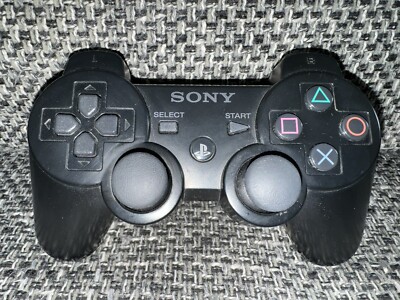 Original Sony Playstation 3 / PS3 DualShock Wireless Controller schwarz