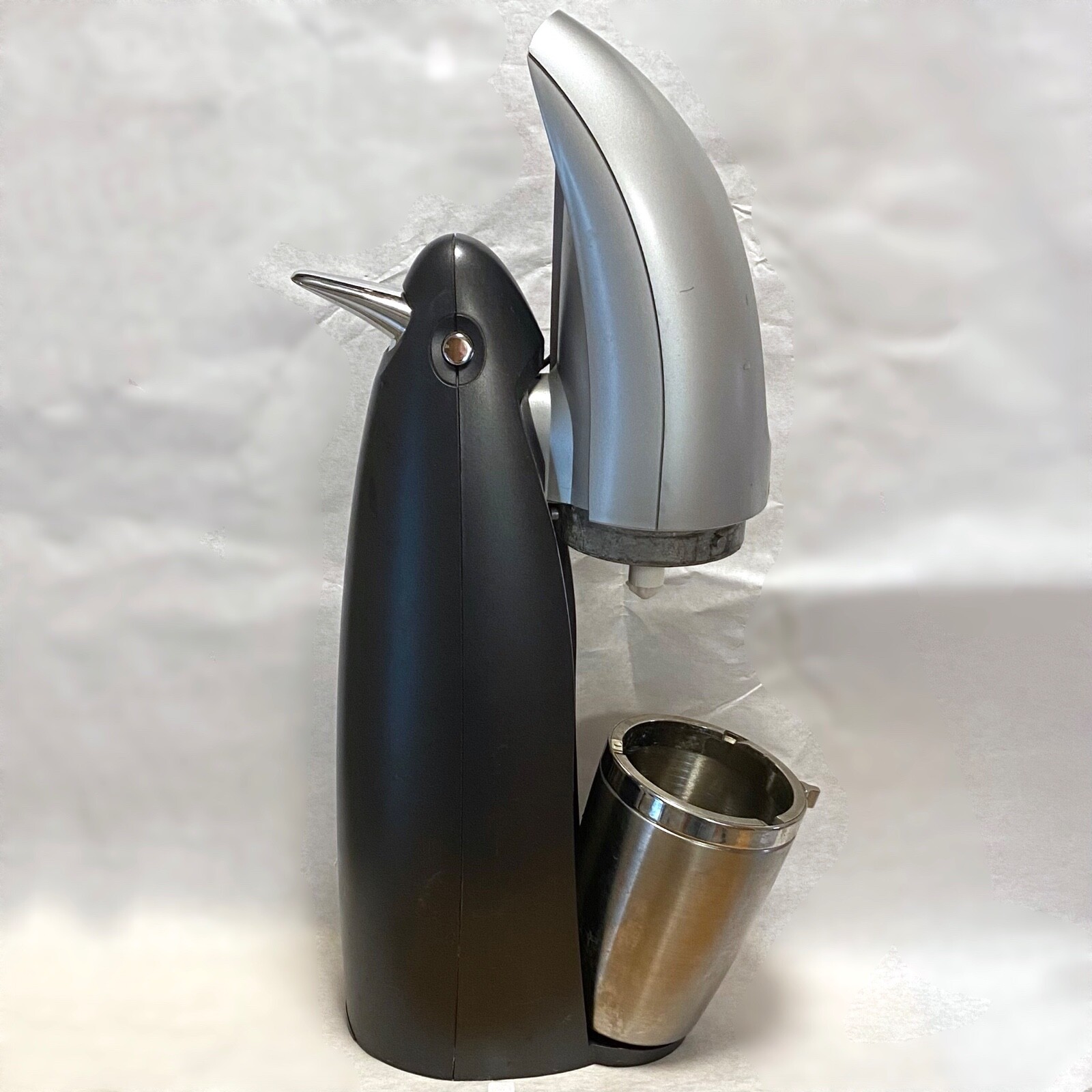 SodaStream Penguin Glass Carafe Soda Maker Black for sale online eBay