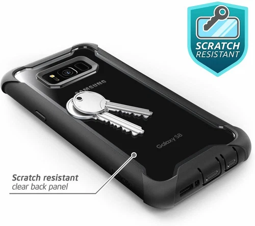 For Samsung Galaxy S8+ Plus Screen Case i-Blason Ares Full Body Protective Cover - Picture 4 of 6