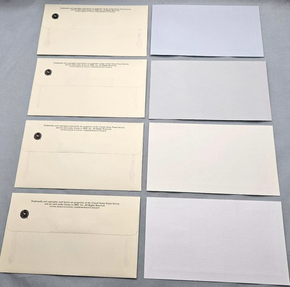 Réplica de estampillas de oro de 22kt 4 copos de nieve de vacaciones de primer día 2006 nieve de invierno Foto 2 de 4