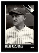 1991 Conlon Collection TSN #120 Herb Pennock