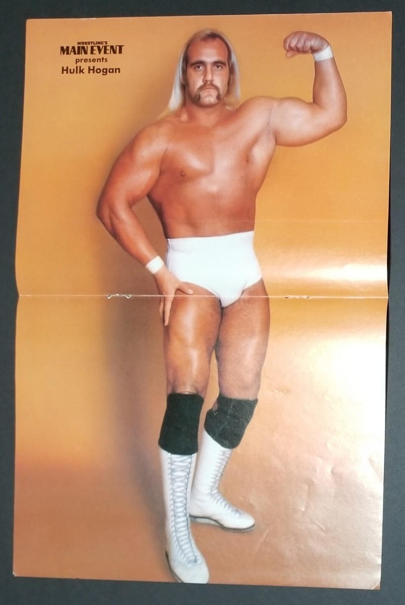 Homme d etat/ル ヤウアンク/ポスター Hulk Hogan 1983 Poster 2 Pages from September MAIN EVENT