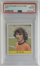1979-80 Panini Calciatori Zico #316 PSA 8