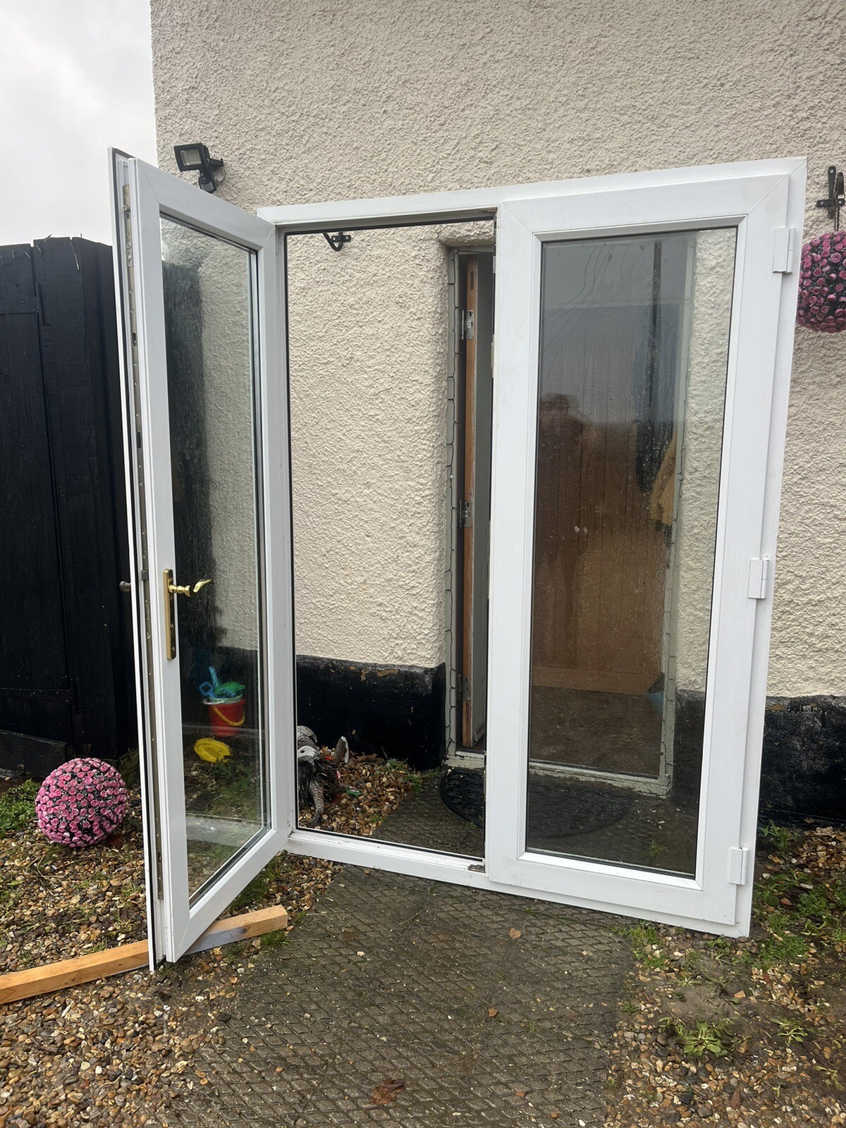 VERY NICE UPVC FRENCH DOORS eBay