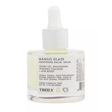 *1-Tube* Truly Beauty Mango Glaze Smoothing Facial Serum 1.7 Oz