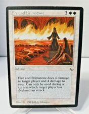 MTG Fire and Brimstone The Dark LP