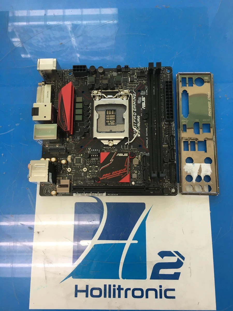ASUS B150I PRO GAMING Wifi/Aura Mini Motherboard LGA 1151(MISSING WIFI MODULE)