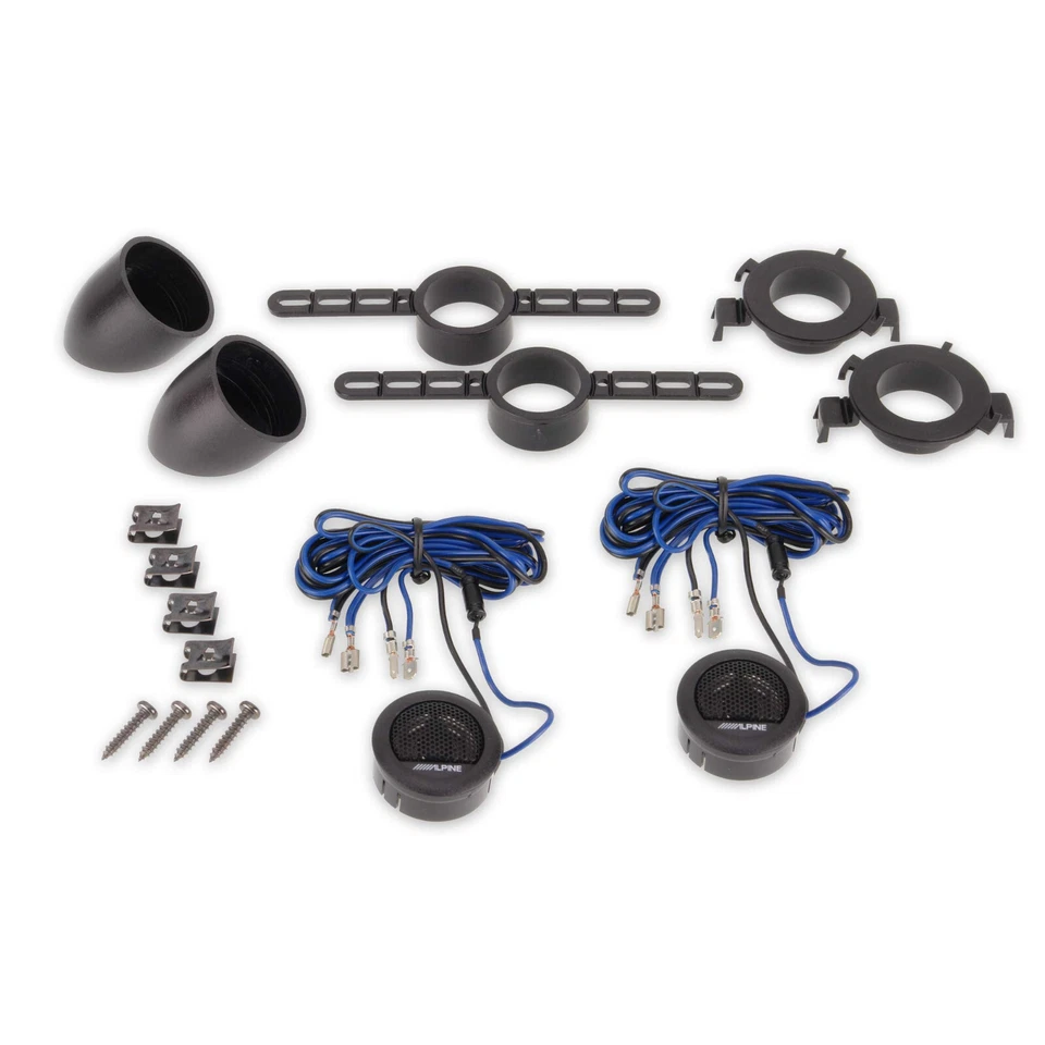 Coppia Tweeter Altoparlanti Alpine SXE-1006TW Auto 280W Neodimio twiter tuitter - Immagine 2 di 4