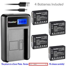 Kastar Battery LCD USB Charger for Panasonic CGA-S007  Panasonic LUMIX DMC-TZ3
