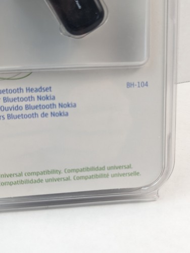 Sealed Nokia BH-104 Bluetooth Headset – Hands-Free Wireless Communication - Photo 3 sur 7