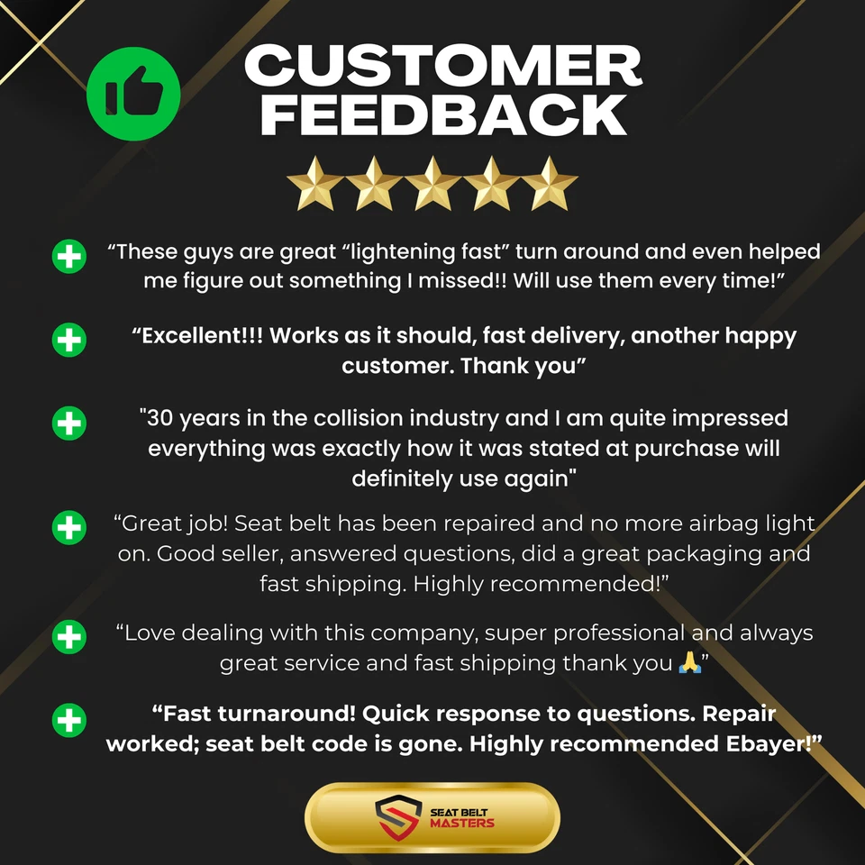 All Mazda Millenia Seat Belt Repair Single Stage - ⭐⭐⭐⭐⭐ - Image 3 of 4