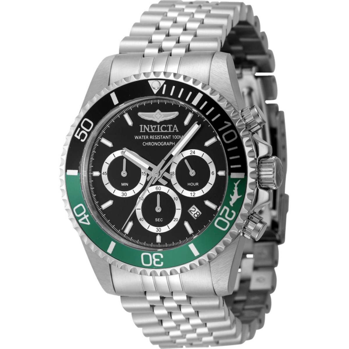 Invicta Silver Watch with Dark Dial Amazon.com: I By Invicta Men main image 3