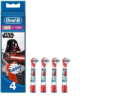 Oral-B Kids Star Wars Aufsteckbürsten elektrische Kinderzahnbürste 4er Pack