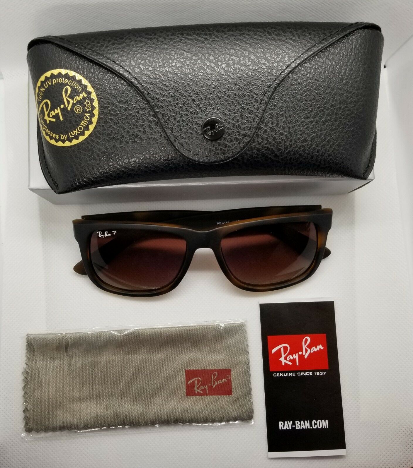 ray ban justin folding