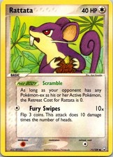 Rattata 71/109 Common Team Rocket Returns Pokemon Near Mint