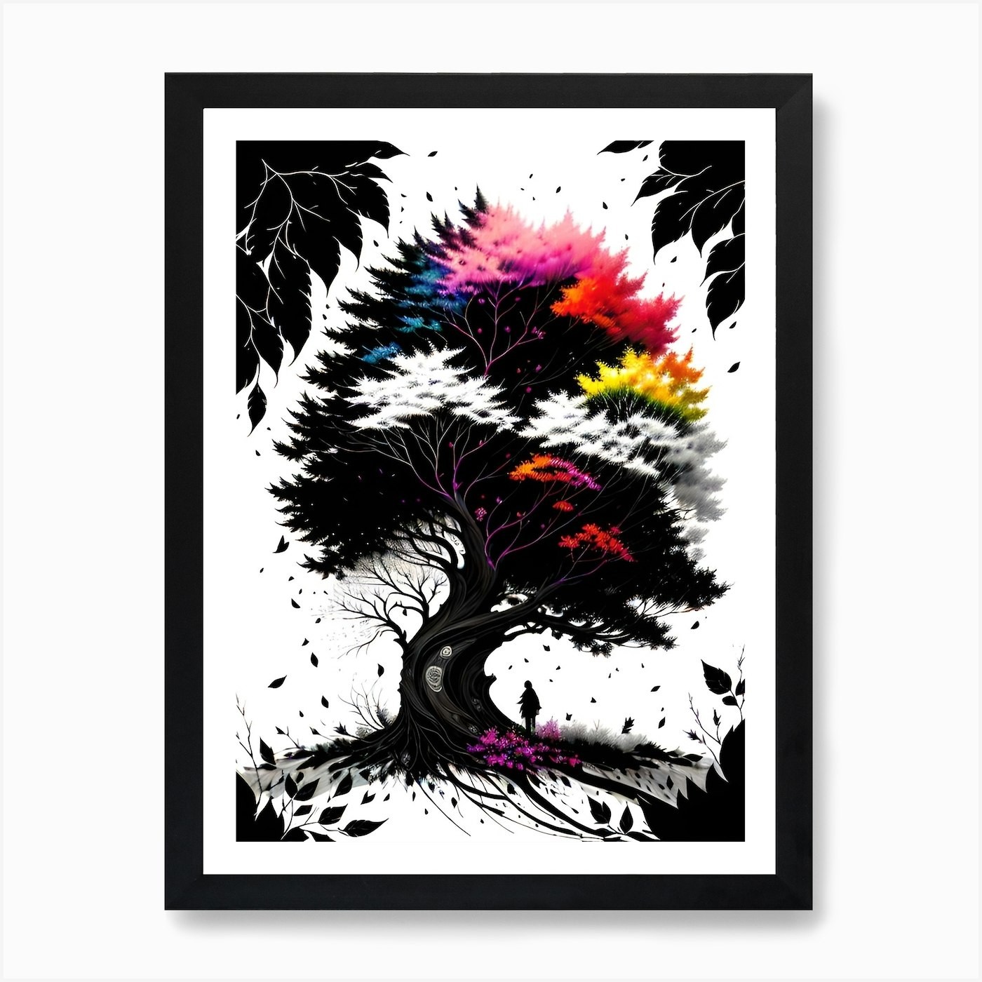 Tree of Life 46 Framed Wall Art Canvas Print Picture Poster  