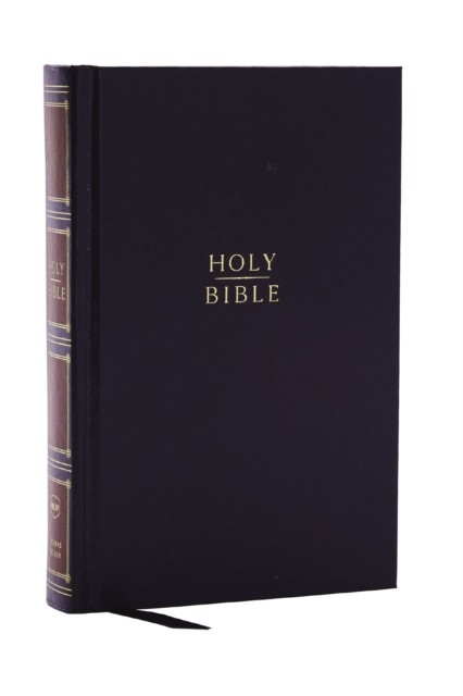 NKJV, Compact Center-Column Reference Bible, Hardcover, Red Letter, Comfort