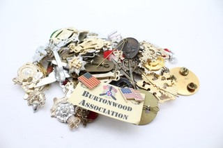 Mixed Military Badges Inc Cap Collar Sleeve Etc