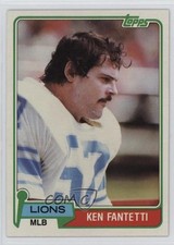 1981 Topps Ken Fantetti #142 3g6