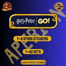 MonoPoly Go Harry Potter 1-6 Star Stickers Cards Fast and Cheap