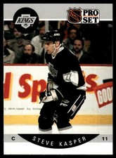 1990-91 Pro Set Steve Kasper Los Angeles Kings #120
