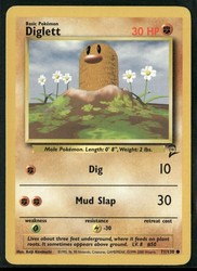 Diglett 71/130 Base Set 2