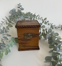 Antique Wooden Card Box mid 1900’s