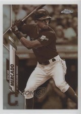 2020 Topps Chrome Sepia Refractor Oscar Mercado #182 2k3